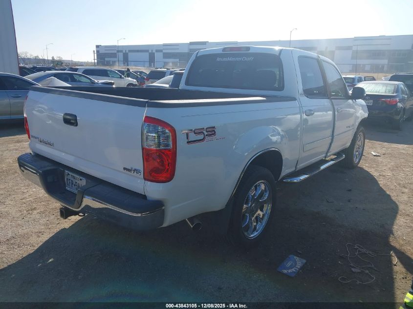 2006 Toyota Tundra Sr5 V8 VIN: 5TBET34136S537459 Lot: 43843105