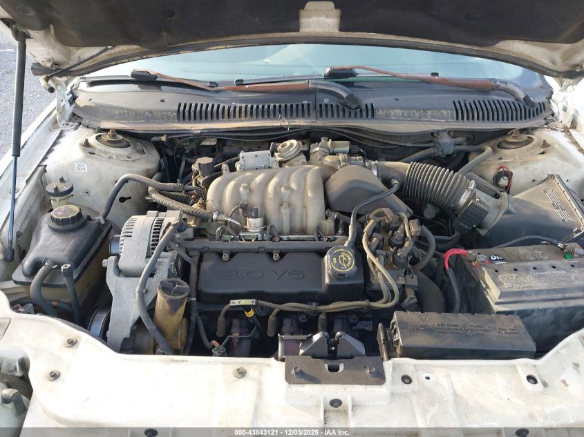 1996 Ford Taurus G VIN: 1FALP51U1TA243702 Lot: 43843121