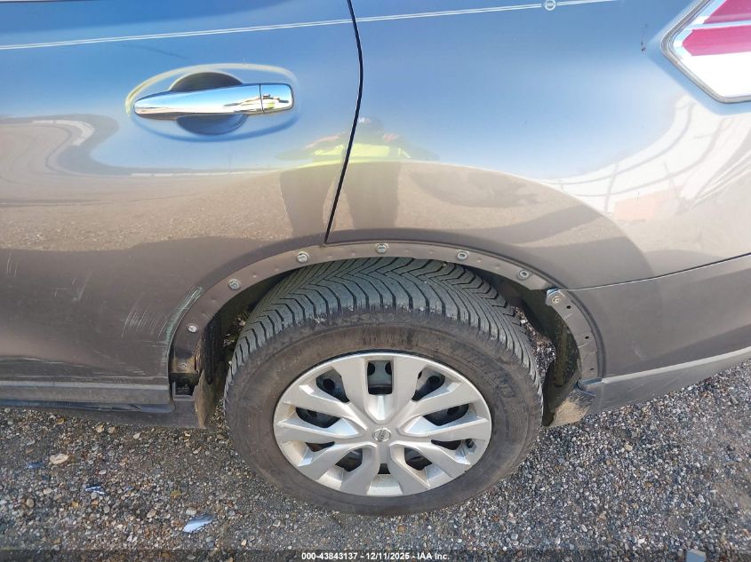 2016 Nissan Rogue S VIN: KNMAT2MT4GP722097 Lot: 43843137