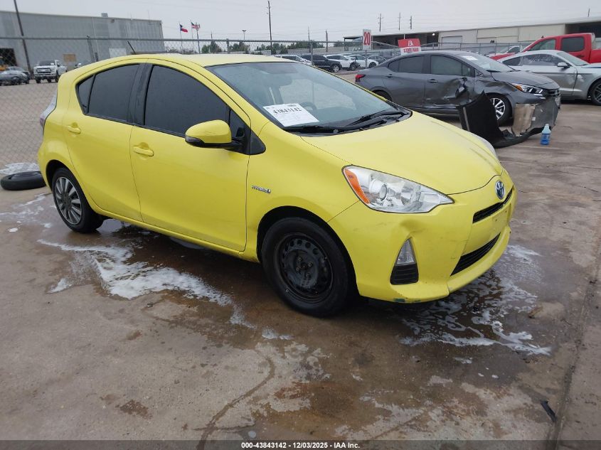 TOYOTA PRIUS C ONE