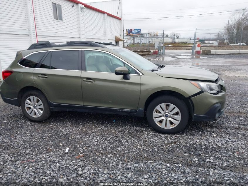 2018 Subaru Outback 2.5I Premium VIN: 4S4BSAFC4J3297862 Lot: 43843165