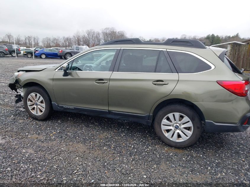 2018 Subaru Outback 2.5I Premium VIN: 4S4BSAFC4J3297862 Lot: 43843165