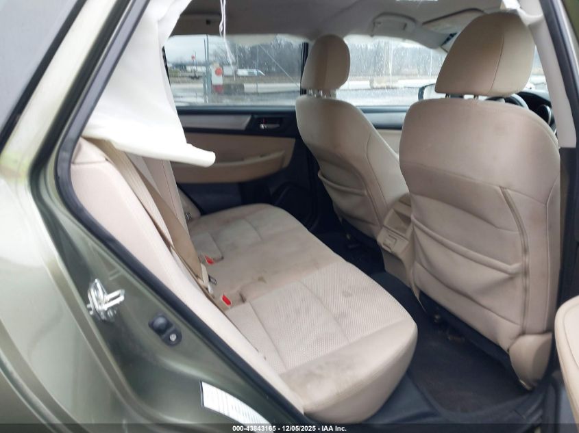 2018 Subaru Outback 2.5I Premium VIN: 4S4BSAFC4J3297862 Lot: 43843165