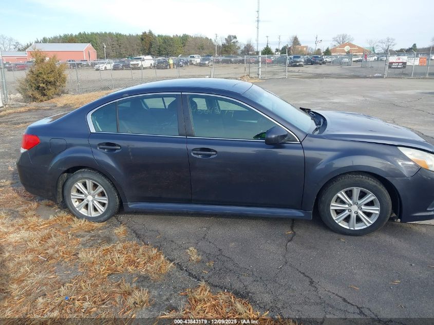 2011 Subaru Legacy 2.5I Premium VIN: 4S3BMBC60B3239798 Lot: 43843179