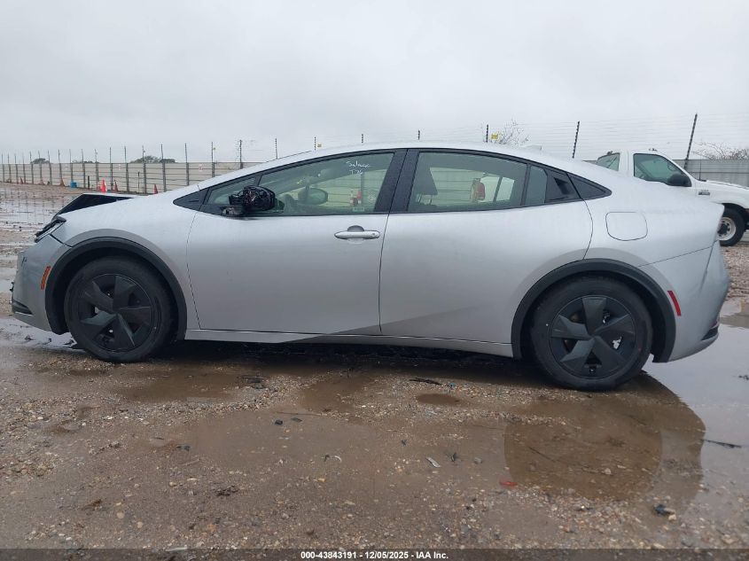 2025 Toyota Prius Le VIN: JTDACAAU3S3059502 Lot: 43843191