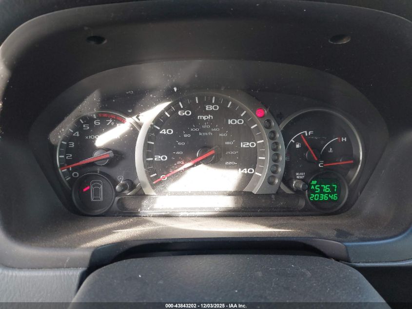 2005 Honda Pilot Ex VIN: 2HKYF18495H524840 Lot: 43843202