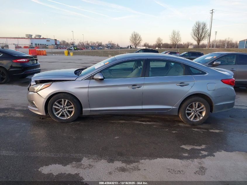 2017 Hyundai Sonata VIN: 5NPE24AF7HH466484 Lot: 43843213