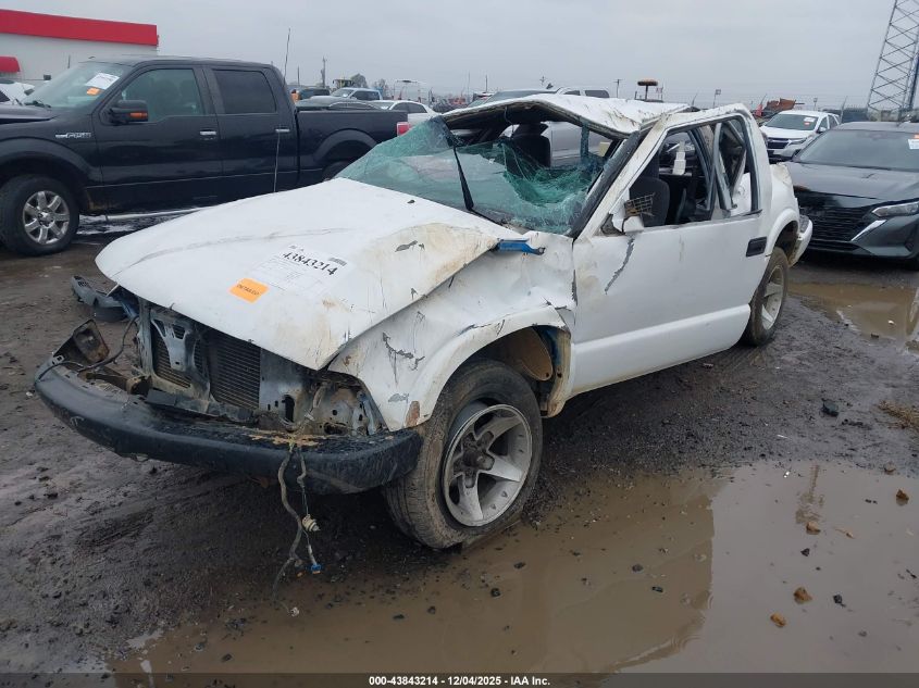 2000 Chevrolet S-10 Ls VIN: 1GCCS19W5Y8184918 Lot: 43843214