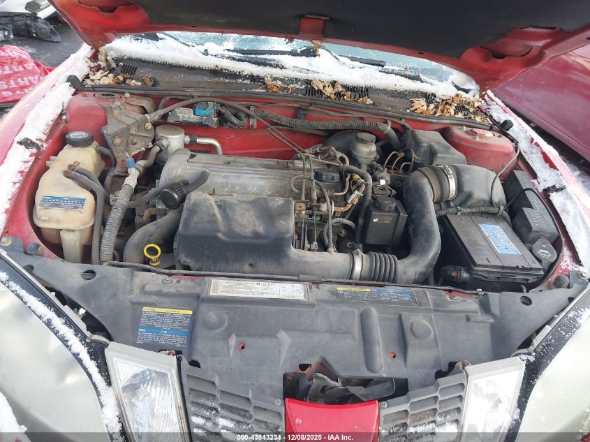 2004 Pontiac Sunfire VIN: 1G2JB12F847162627 Lot: 43843234