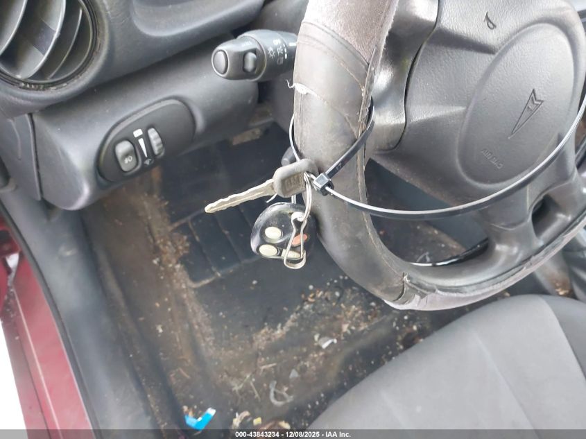 2004 Pontiac Sunfire VIN: 1G2JB12F847162627 Lot: 43843234