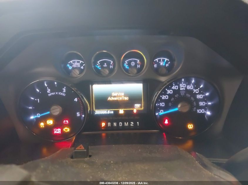 2011 Ford F-350 Lariat VIN: 1FT8X3BT6BEC79709 Lot: 43843236