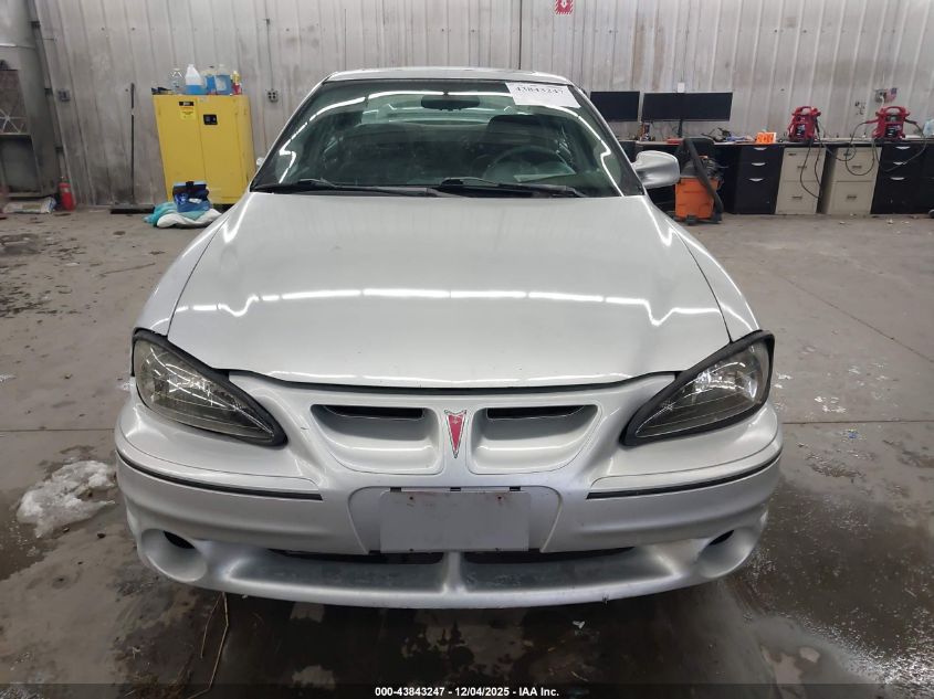 2002 Pontiac Grand Am Gt VIN: 1G2NW52E62M599769 Lot: 43843247