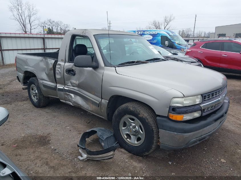 2001 Chevrolet Silverado 1500 VIN: 1GCEC14W21Z184145 Lot: 43843266