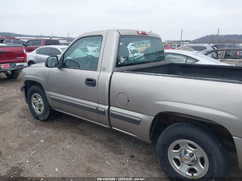 2001 Chevrolet Silverado 1500 VIN: 1GCEC14W21Z184145 Lot: 43843266