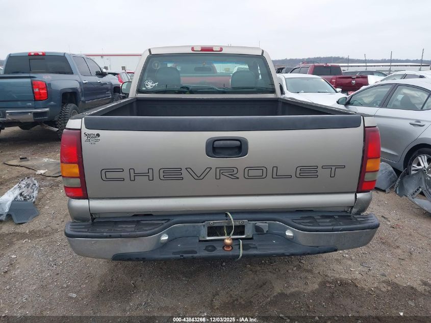 2001 Chevrolet Silverado 1500 VIN: 1GCEC14W21Z184145 Lot: 43843266