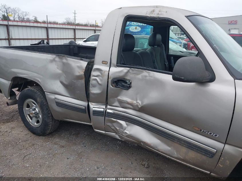 2001 Chevrolet Silverado 1500 VIN: 1GCEC14W21Z184145 Lot: 43843266