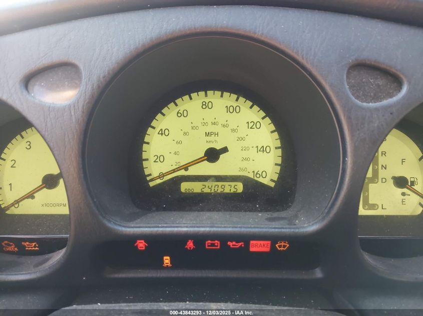 2000 Lexus Gs 300 VIN: JT8BD68S3Y0114526 Lot: 43843293