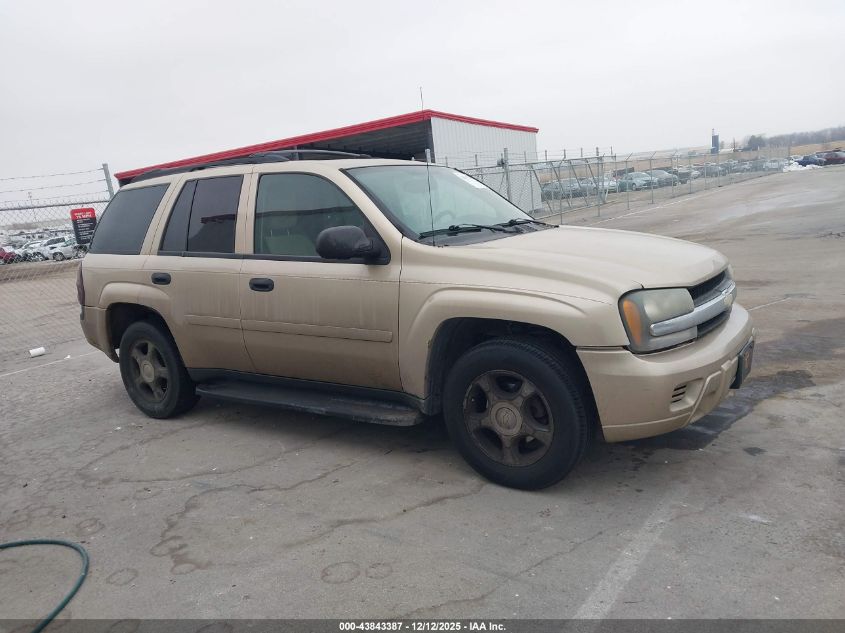 2006 Chevrolet Trailblazer Ls VIN: 1GNDT13SX62331782 Lot: 43843387