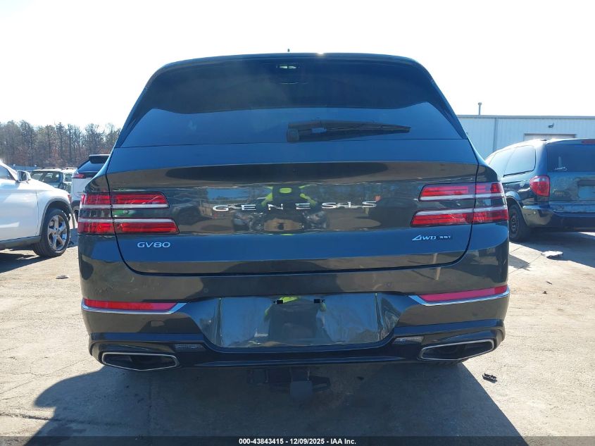 2024 Genesis Gv80 3.5T Awd VIN: KMUHCESCXRU180377 Lot: 43843415