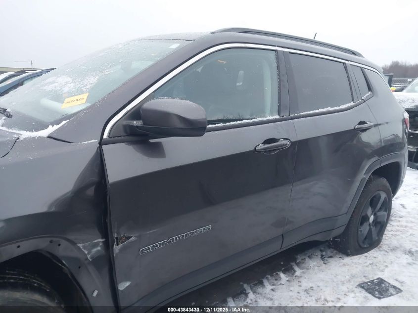2019 Jeep Compass Latitude 4X4 VIN: 3C4NJDBB0KT729601 Lot: 43843430