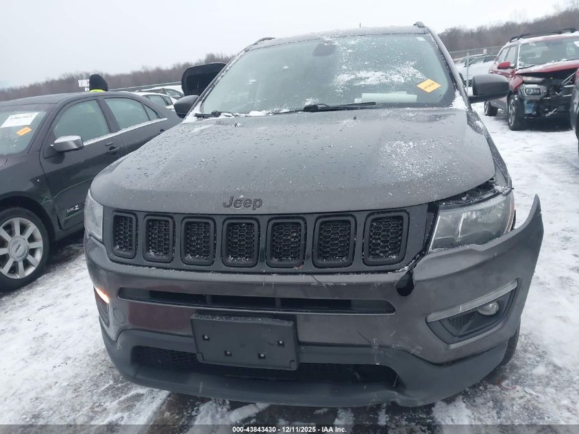 2019 Jeep Compass Latitude 4X4 VIN: 3C4NJDBB0KT729601 Lot: 43843430