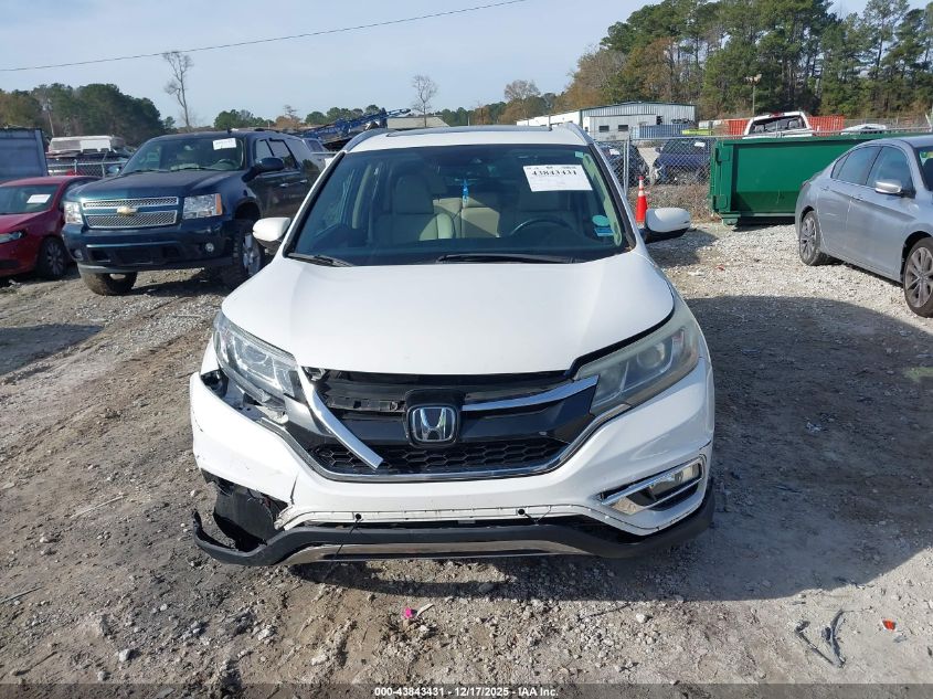2016 Honda Cr-V Touring VIN: 5J6RM3H99GL001988 Lot: 43843431
