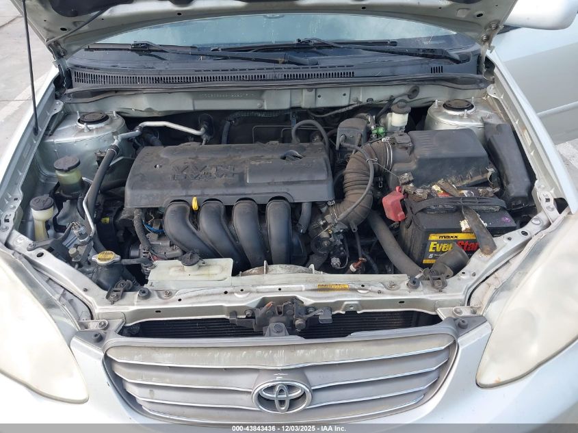 2004 Toyota Corolla Le VIN: JTDBR32E842020791 Lot: 43843436