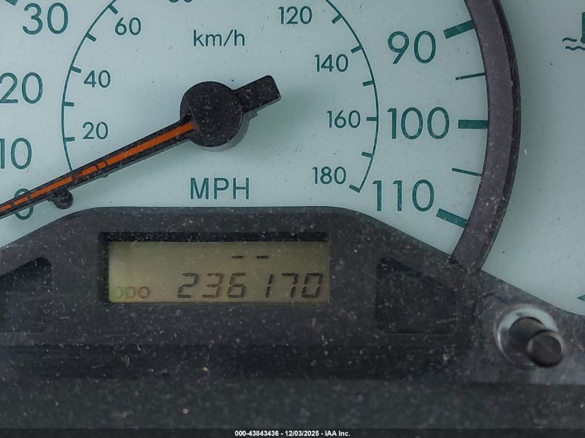 2004 Toyota Corolla Le VIN: JTDBR32E842020791 Lot: 43843436