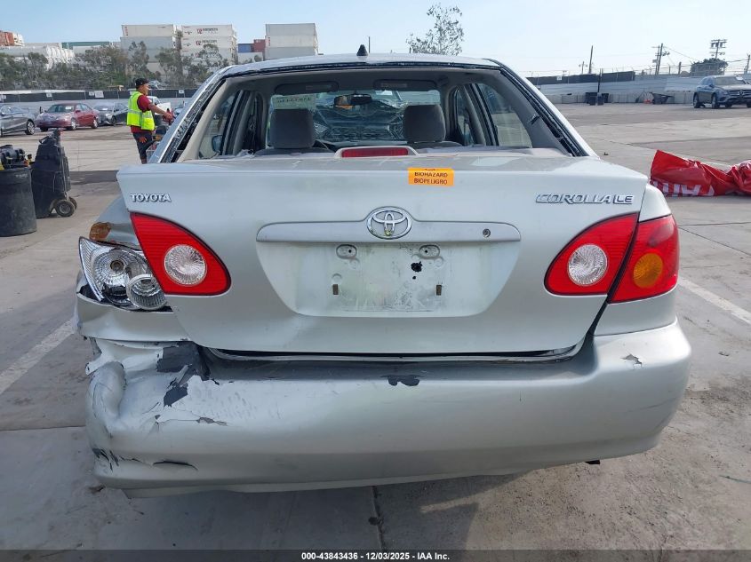 2004 Toyota Corolla Le VIN: JTDBR32E842020791 Lot: 43843436