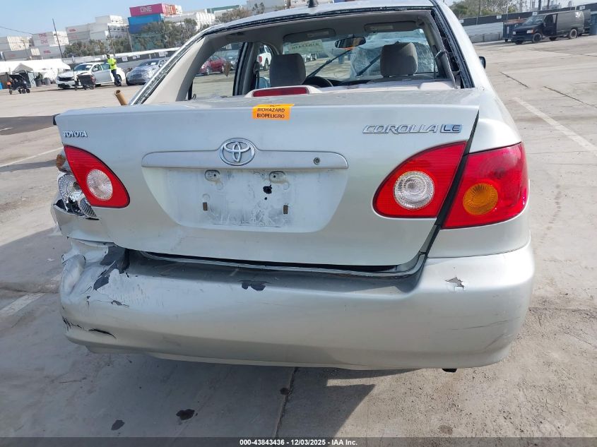 2004 Toyota Corolla Le VIN: JTDBR32E842020791 Lot: 43843436