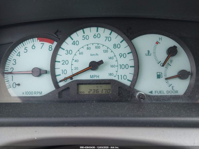 2004 Toyota Corolla Le VIN: JTDBR32E842020791 Lot: 43843436