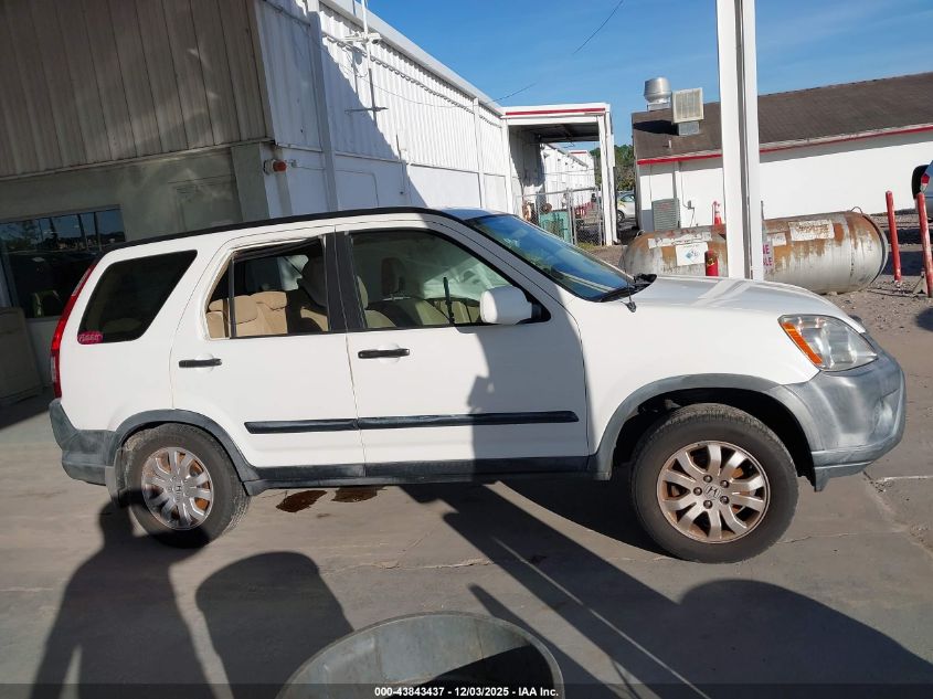 2006 Honda Cr-V Ex VIN: JHLRD688X6C013759 Lot: 43843437