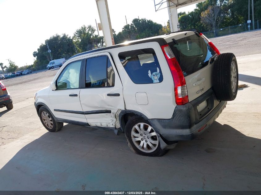 2006 Honda Cr-V Ex VIN: JHLRD688X6C013759 Lot: 43843437