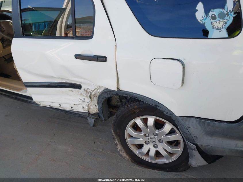 2006 Honda Cr-V Ex VIN: JHLRD688X6C013759 Lot: 43843437