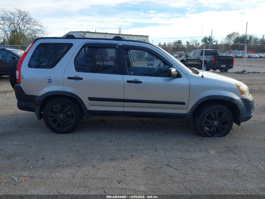 2006 Honda Cr-V Lx VIN: JHLRD78526C004324 Lot: 43843460