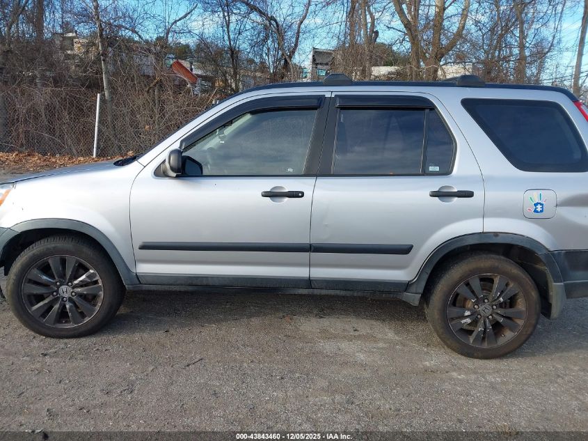 2006 Honda Cr-V Lx VIN: JHLRD78526C004324 Lot: 43843460