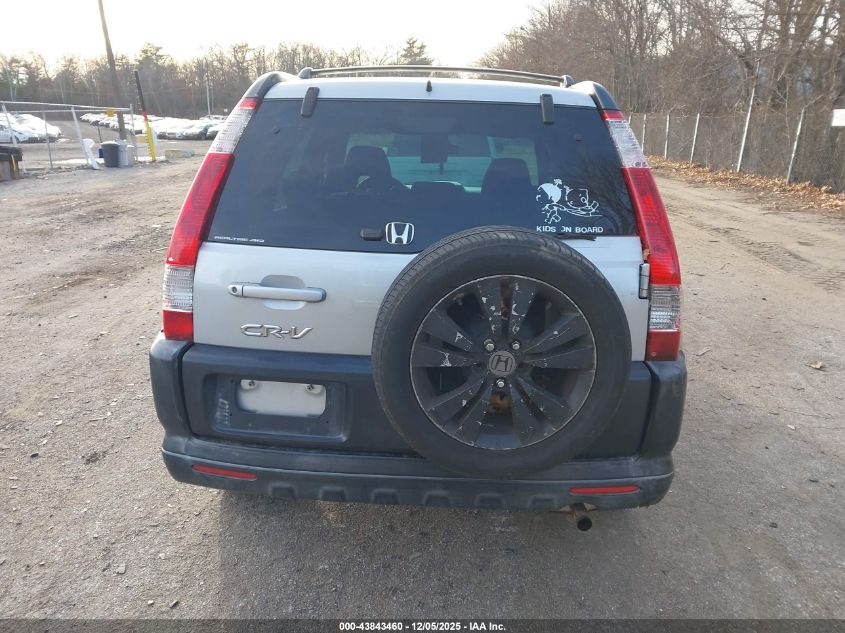 2006 Honda Cr-V Lx VIN: JHLRD78526C004324 Lot: 43843460