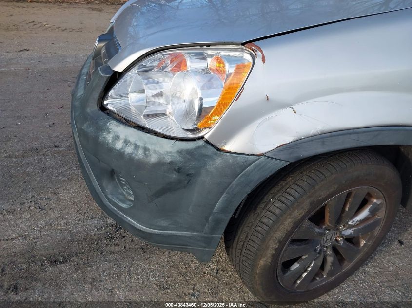 2006 Honda Cr-V Lx VIN: JHLRD78526C004324 Lot: 43843460