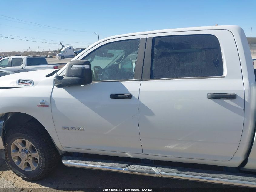 2025 Ram 2500 Big Horn 4X4 6'4 Box VIN: 3C63R5DL7SG544392 Lot: 43843475