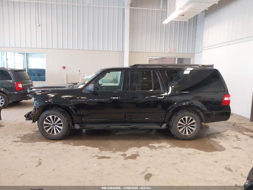 2017 Ford Expedition El Xlt VIN: 1FMJK1JT5HEA48407 Lot: 43843485
