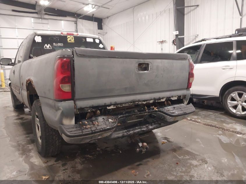 2003 Chevrolet Silverado 1500 VIN: 2GCEK19V231320787 Lot: 43843496