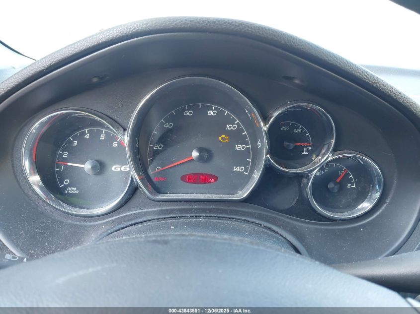 2006 Pontiac G6 Gt VIN: 1G2ZH158X64128353 Lot: 43843551