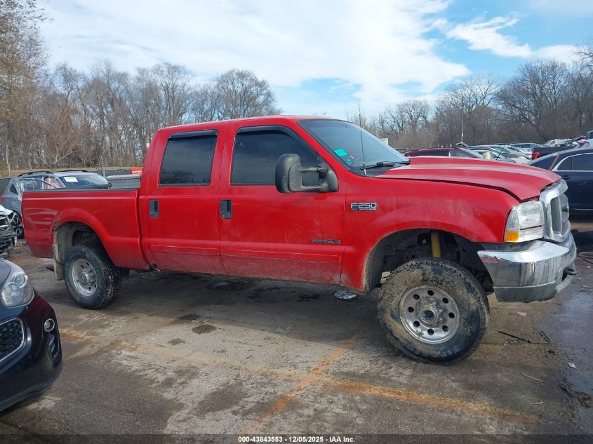 2002 Ford F-250 Lariat/Xl/Xlt VIN: 1FTNW21F82EA50671 Lot: 43843553