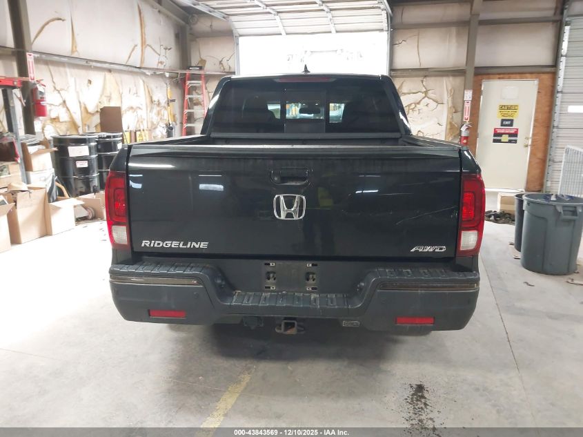 2017 Honda Ridgeline Black Edition VIN: 5FPYK3F85HB029638 Lot: 43843569