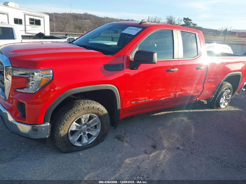 2021 GMC Sierra 1500 2Wd Standard Box VIN: 1GTR8AEK6MZ188492 Lot: 43843586