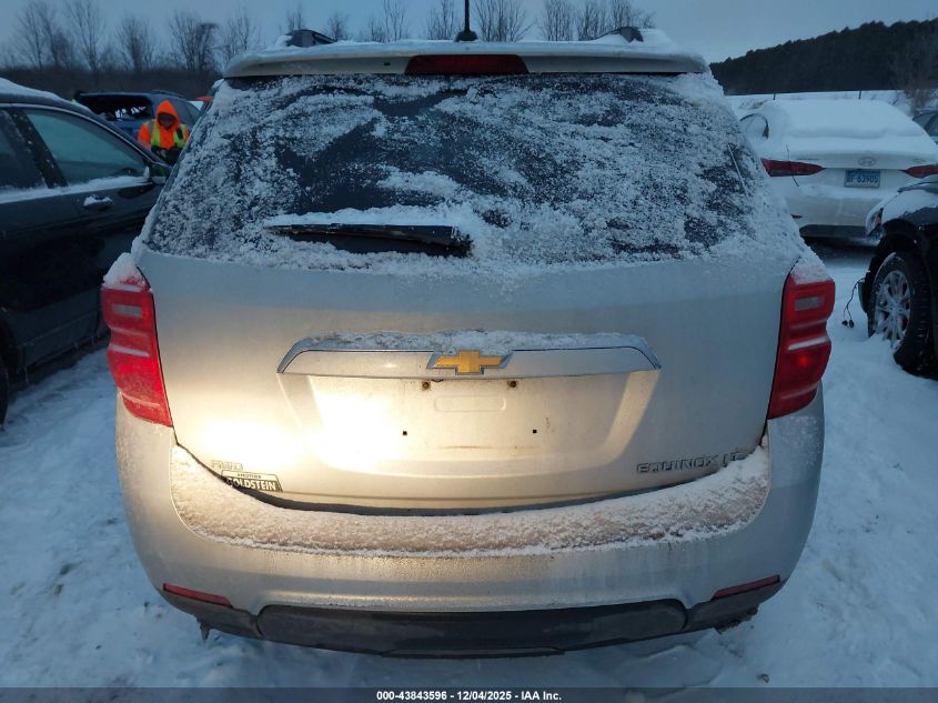 2016 Chevrolet Equinox Lt VIN: 2GNFLFEK4G6275300 Lot: 43843596