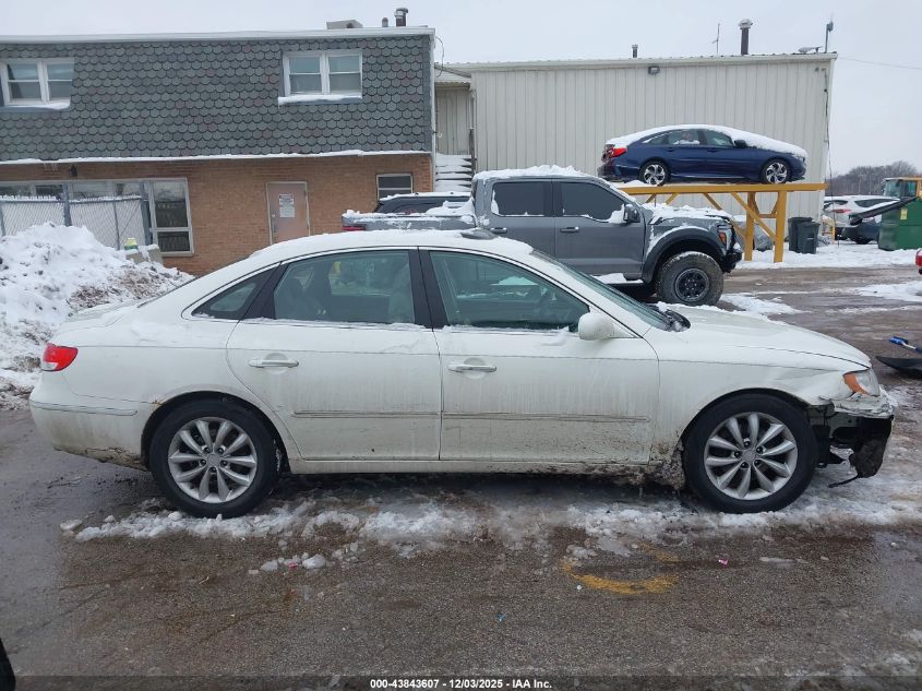 2006 Hyundai Azera Limited/Se VIN: KMHFC46F46A050869 Lot: 43843607