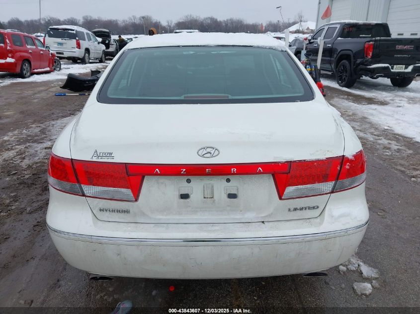 2006 Hyundai Azera Limited/Se VIN: KMHFC46F46A050869 Lot: 43843607