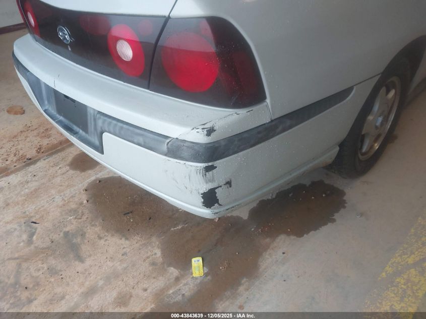 2004 Chevrolet Impala VIN: 2G1WF52E749341897 Lot: 43843639