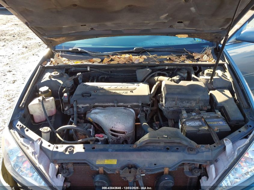 2002 Toyota Camry Le VIN: 4T1BE32K72U614450 Lot: 43843646